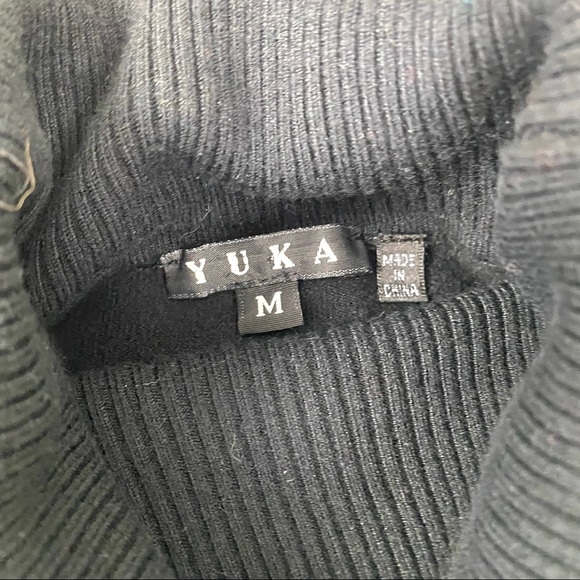 Yuka Chain Cable Knit Turtleneck Sweater EUC - Picture 4 of 13